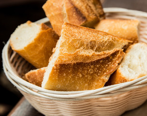 bread in basket