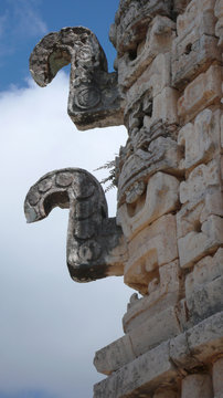 Detalle del Cuadrángulo de las Monjas, Uxmal, Yucatán, México