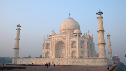 Fototapeta na wymiar Taj Mahal, Agra, Uttar Pradesh, Indie
