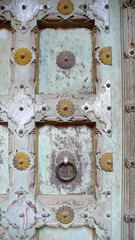 Puerta del fuerte Meherangarh en Jodhpur, Rajasthan, India.