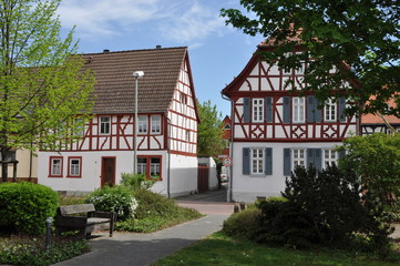 Fototapeta na wymiar Stare miasto Gernsheim