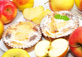 Puderzucker, Kuchen