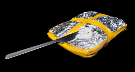 Cocaine brick