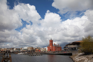 Obraz premium Cardiff Bay