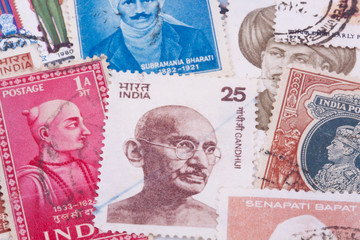 Fototapeta na wymiar indian znaczków