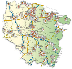 Obraz premium 54-55-57-88 LORRAINE