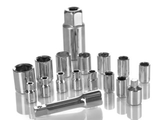 Different nozzles isolated on white