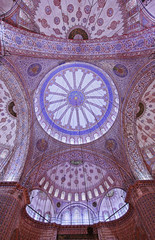 Blaue Moschee Istanbul - Interior