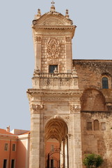 Fototapeta na wymiar Alghero historyczna jest pomnik