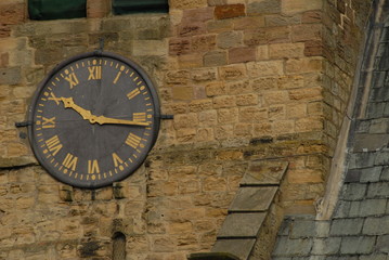 Church clock tower