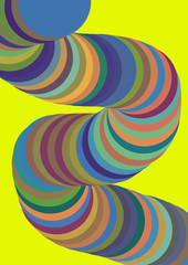 Obraz premium abstrakte Kreise