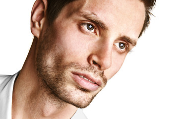 Obraz premium Close-up portrait of a man
