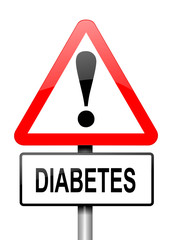 Diabetes warning.