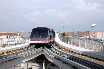 Standseilbahn in Venedig