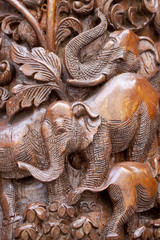 Elephant  On The Wall