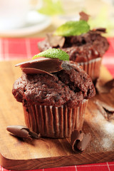 Chocolate muffins