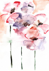 floral watercolor