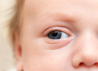 Naklejka premium childs eye