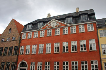 Fototapeta na wymiar street in Copenhagen
