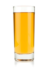 Apfelsaft im Glas