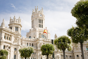 Fototapeta na wymiar Ratusz, Madrid