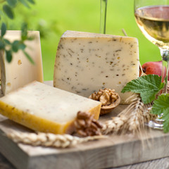 Rustikaler Kräuterkäse