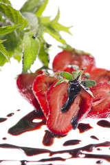 chocolate and strawberries