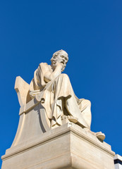 Naklejka premium Socrates, Academy of Athens, Greece