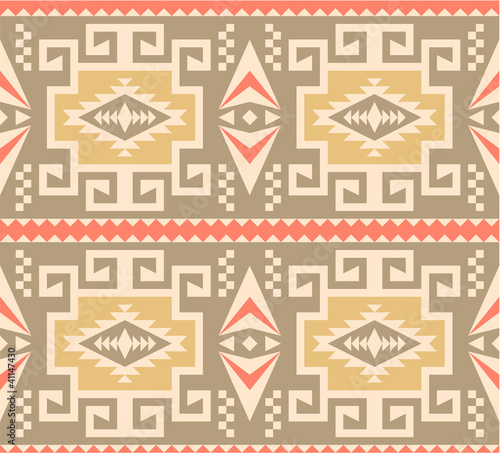 Seamless pattern in peruvian style