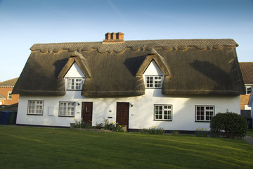 Thatched house