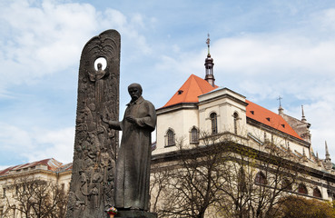 monument of poet Taras Shevchenko