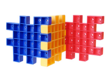 Plastic Puzzle Pieces
