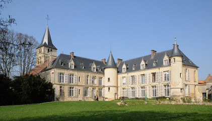 Fototapeta na wymiar the castle of Themericourt in Val d Oise
