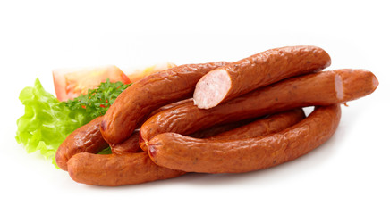 delicious smoked sausages