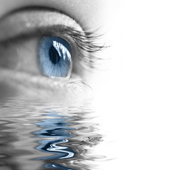 Oeil et reflet © Delphotostock