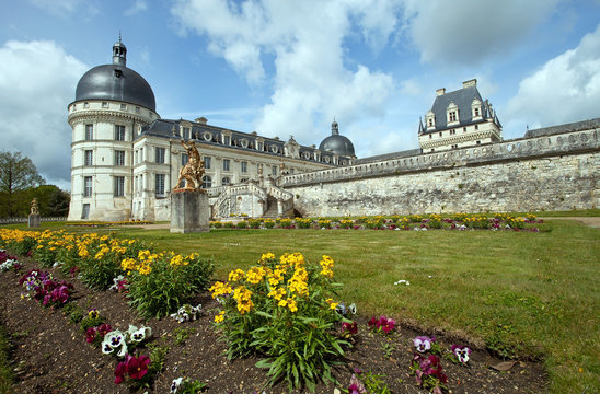 castle of Valencay, France