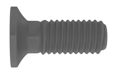 3d render of small screw