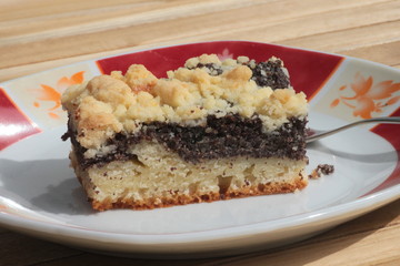 Mohnstreuselkuchen