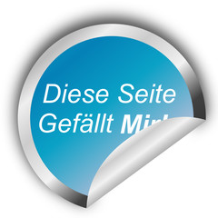 Diese Seite Gefällt Mir- Sticker
