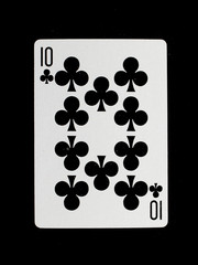 Playing card (ten)
