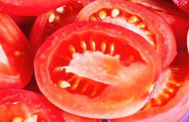 red tomato vegetable