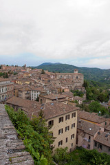 Obraz premium Panoramic view of the city of Perugia