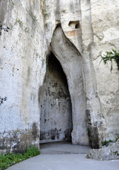 Italy. Siracusa orecchio di Dionisio