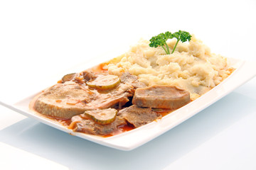 Langue de Boeuf purée