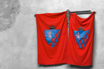 Rossi Fortress of  San Secondo Parmense. Emilia-Romagna. Italy.