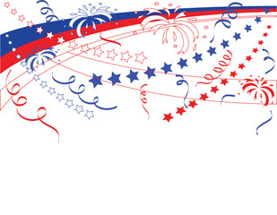 Obraz premium Independence Day , background.
