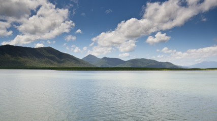 View of Fraser Island from ferry