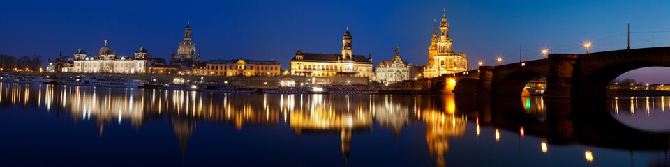 Obraz na płótnie Canvas Dresden - Panorama
