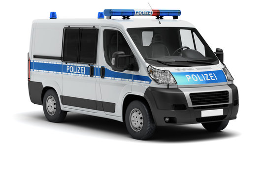 Einsatzfahrzeug der Polizei