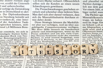 Fototapeta premium Titelstory